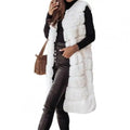 Faux Fur Sleeveless Coat- Thick, Warm, and Stylish Outerwear for Daily Wear