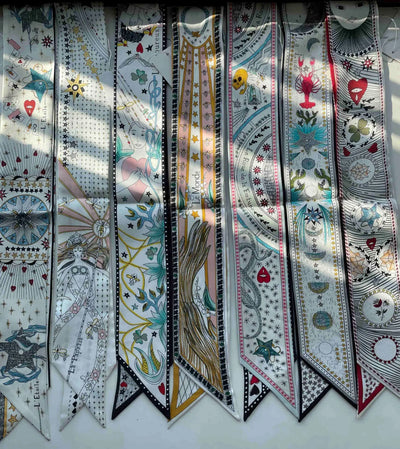 Tarot Skinny Scarf