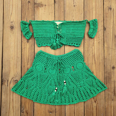 Hand Crochet Florens Sexy Skirt