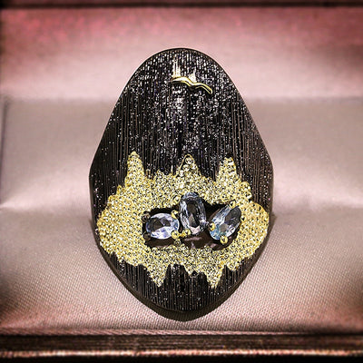 Landscape Two Tone Ring