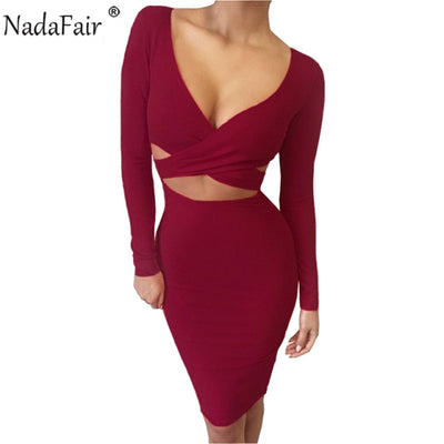 Bodycon Bandage Pencil Skirt Dress