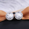 Zircon Stud Earrings