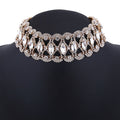 Belle Epoque Crystal Choker - Gold