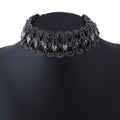 Belle Epoque Crystal Choker - Black
