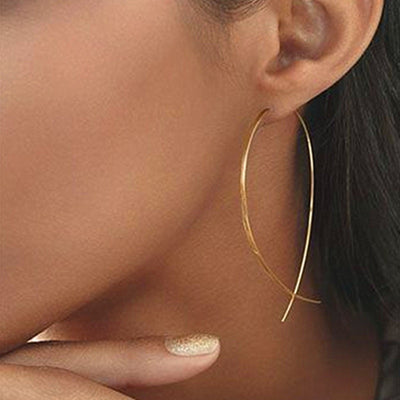Curve Dangle Earrings