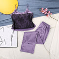 Satin Sleepwear with Spaghetti Straps Pajama
