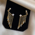Angel Wings Rhinestone Earrings