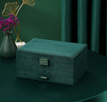 Velvet  European Style Jewelry Box
