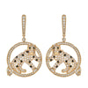 Leopard Zircon Earrings
