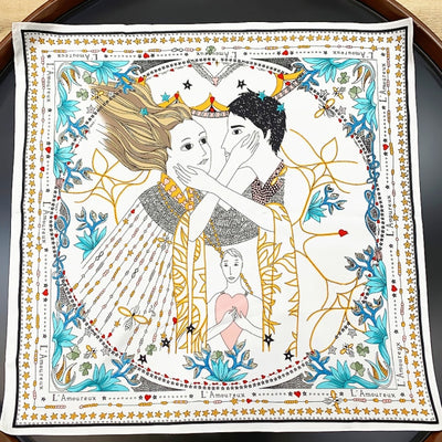 The Lovers - Tarot Silk Scarf