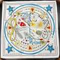 Wheel of Fortune -Tarot Silk Scarf