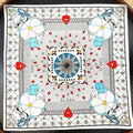 Justice - Tarot Twill Bow Silk Scarf