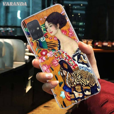 Kiss By Gustav Klimt - Silicone Case For Samsung Galaxy
