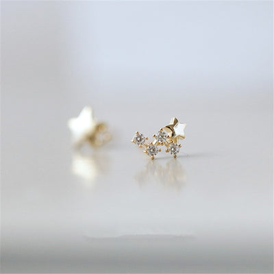 Stargazing 925 Sterling Silver Earrings.