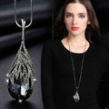Brilliance Crystal Teardrop Pendant