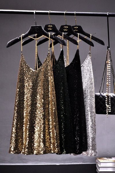 Sequin Mini Dress